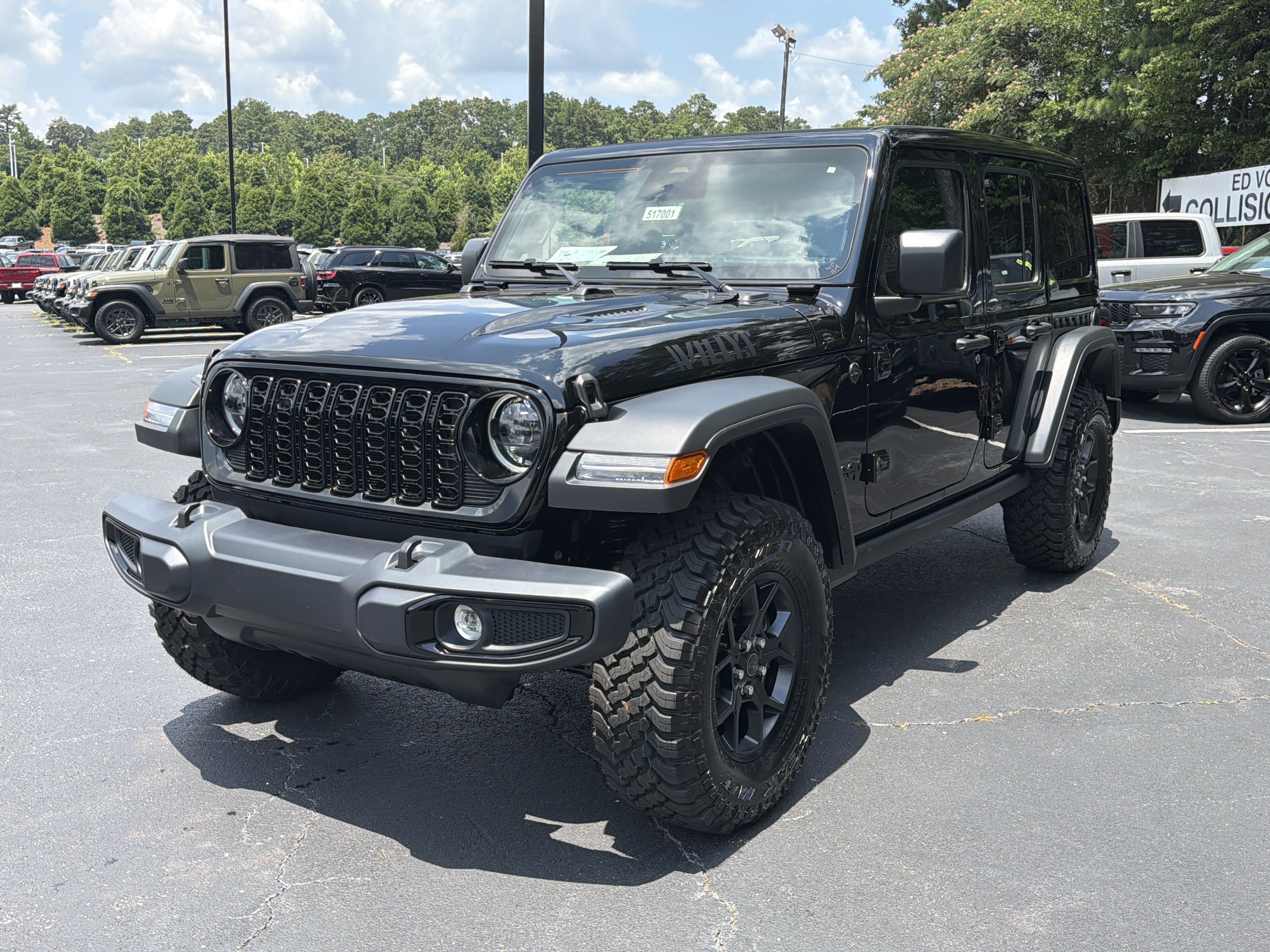New 2026 Black Clear-Coat Exterior Paint Jeep Willys image 3