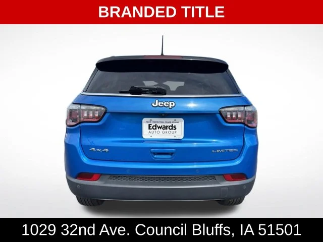 Used 2018 Blue Jeep Limited image 6