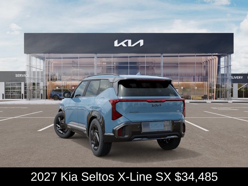 New 2027 Frost Blue Kia X-Line SX image 7