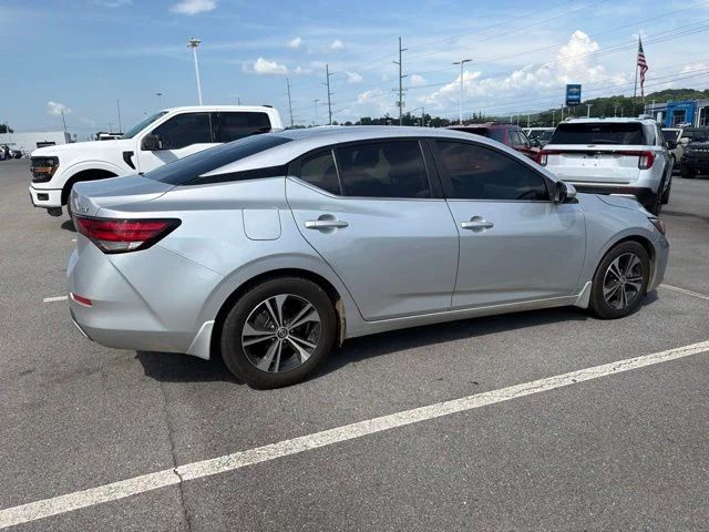 Used 2022 Silver Nissan SV image 2