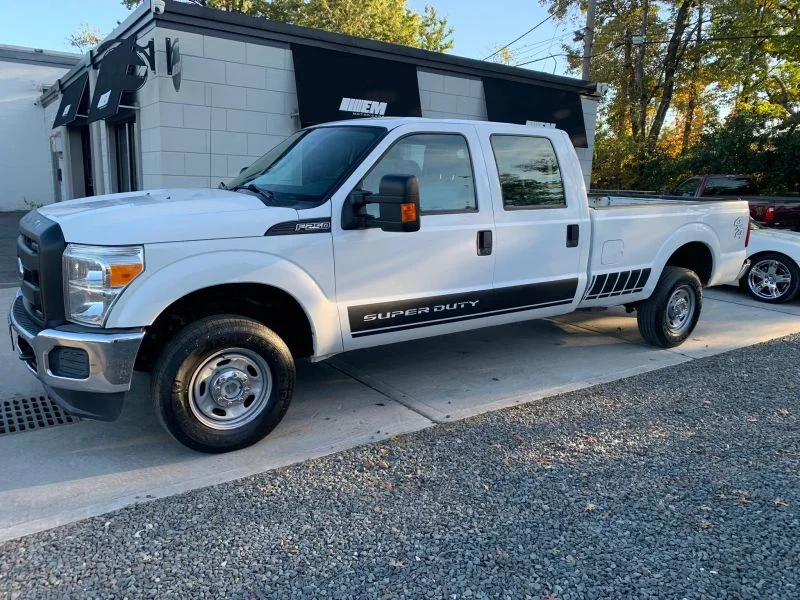 Used 2014 White Ford XL Pickup 4D 8 ft image 4