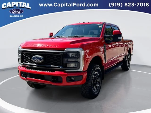 Used 2023 Red Ford Lariat image 1