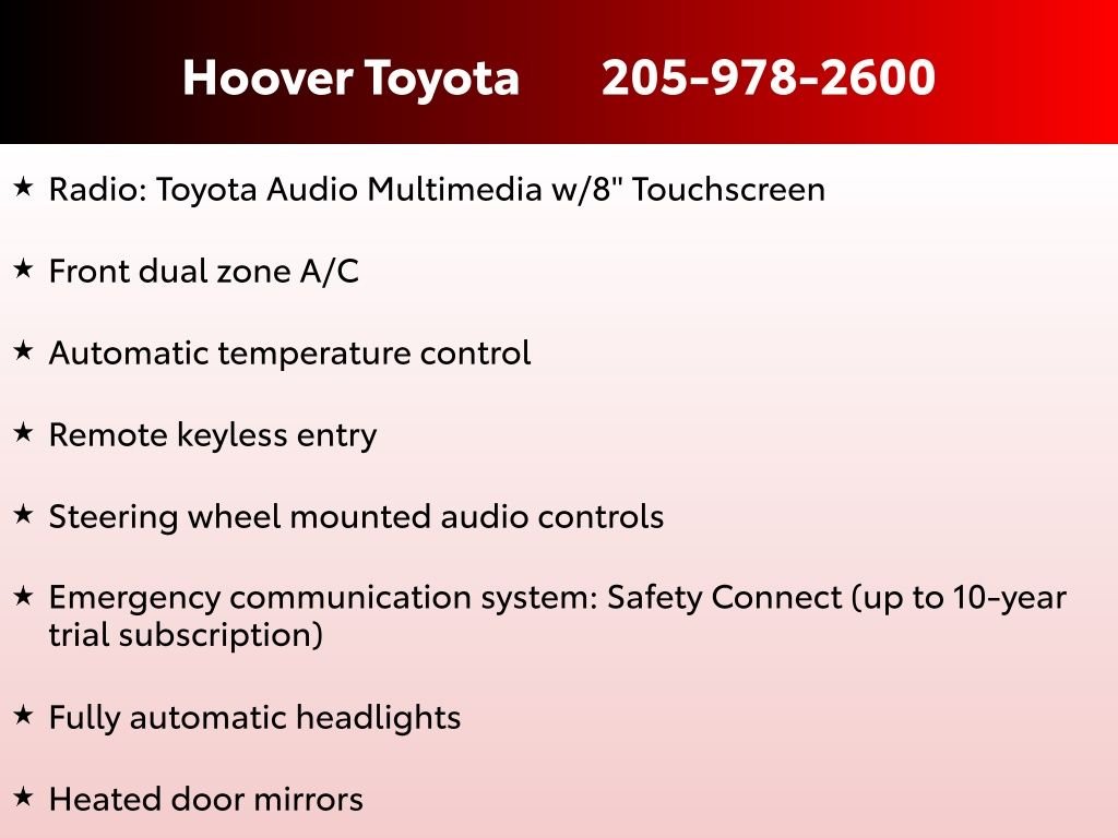 Used 2025 Black Toyota LE image 6