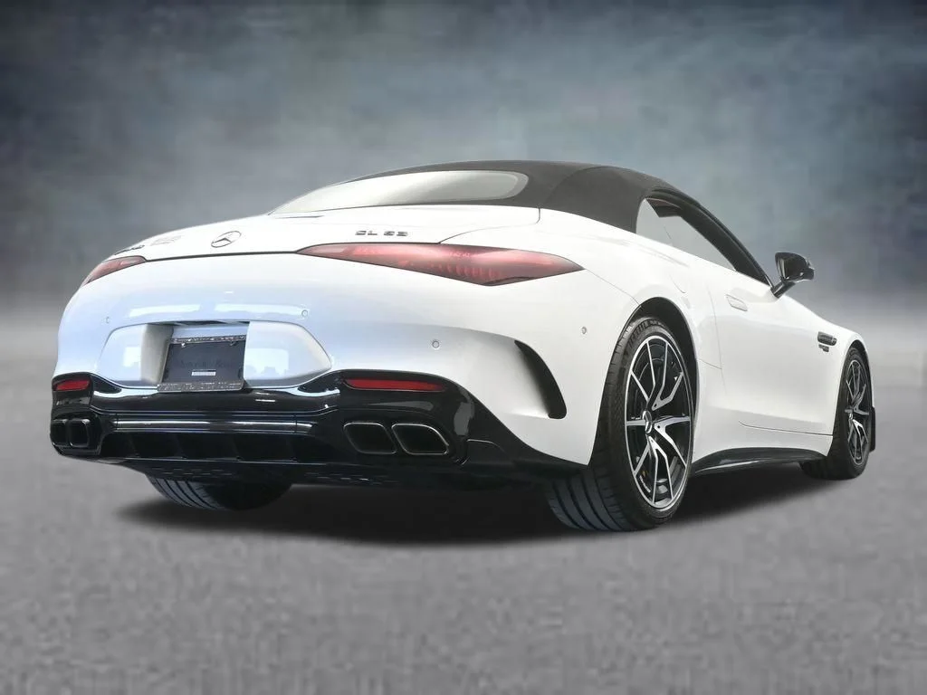 Used 2022 White Mercedes-Benz SL 63 AMG® image 69