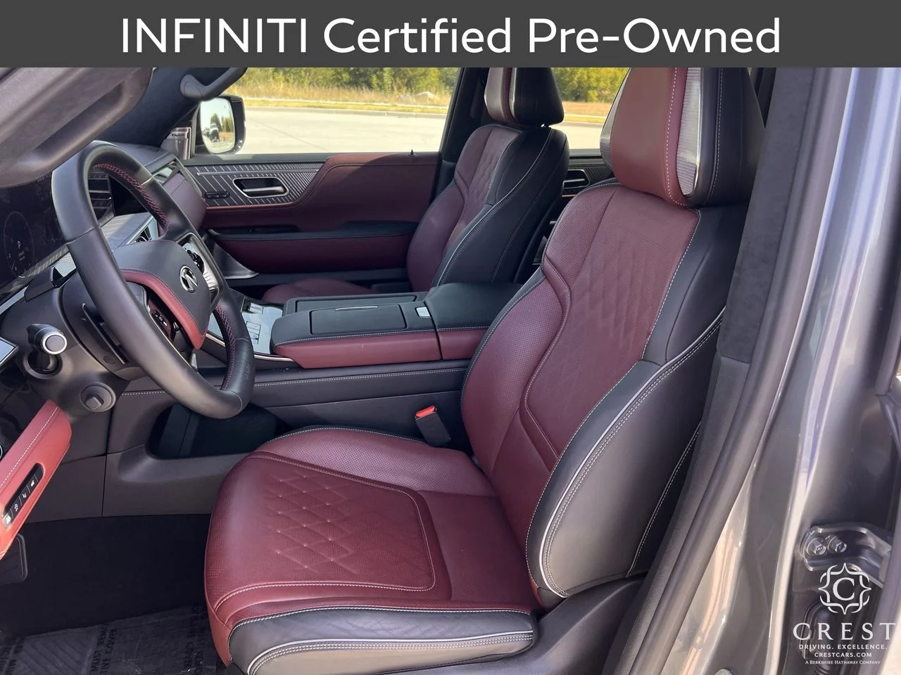 Certified Used 2026 Dynamic Metal Black Obsidian INFINITI AUTOGRAPH image 25