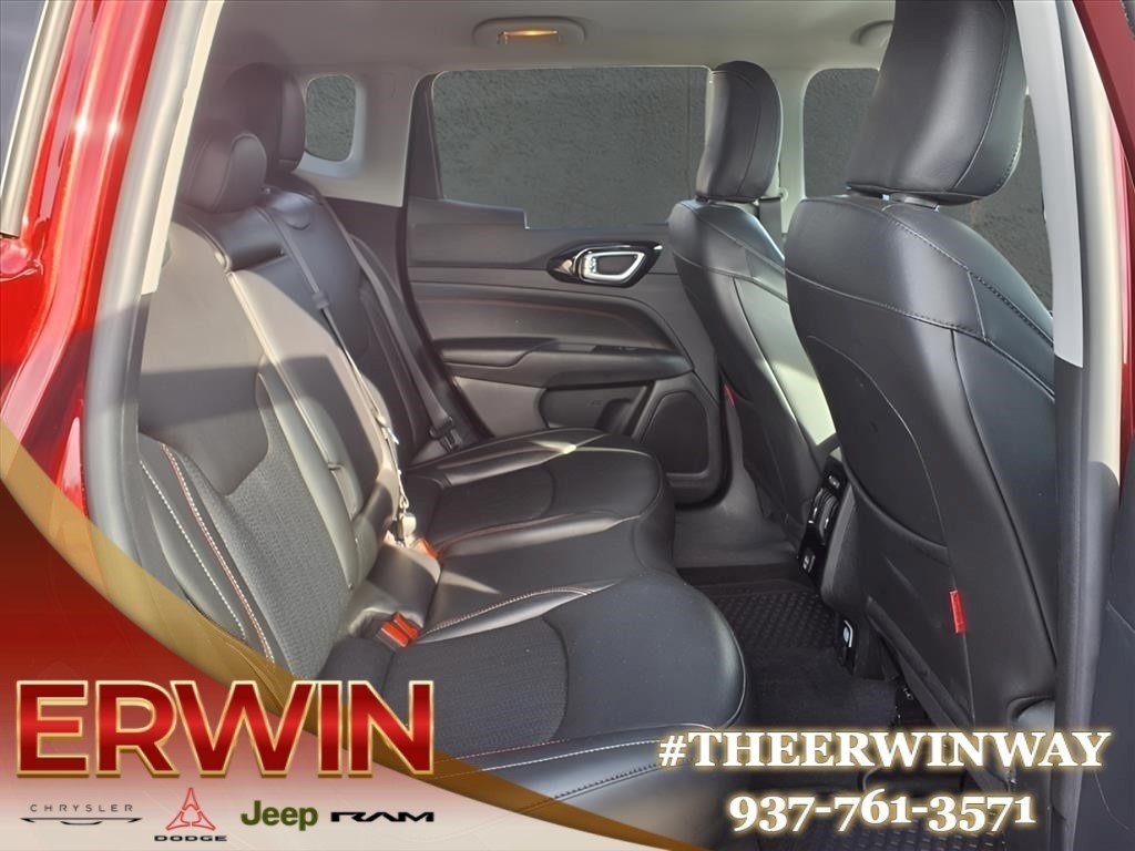 Certified Used 2022 Velvet Red Pearl Coat Jeep Trailhawk image 13