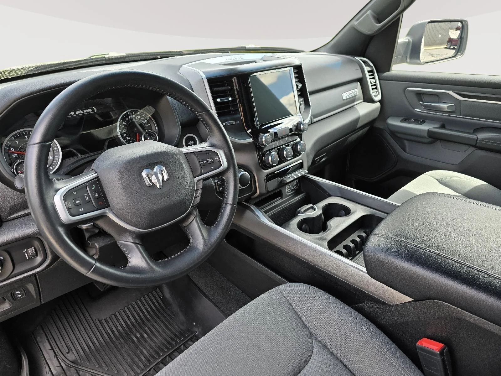 Used 2022 Bright White Clearcoat Ram Big Horn image 13