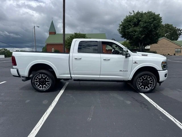 New 2026 Bright White Clear-Coat Exterior Paint RAM Limited Longhorn image 8