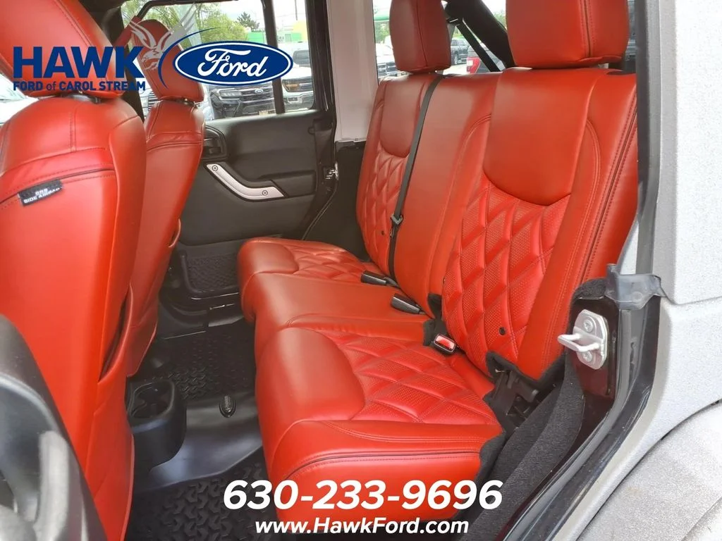 Used 2017 Black Clearcoat Jeep Unlimited Rubicon image 29