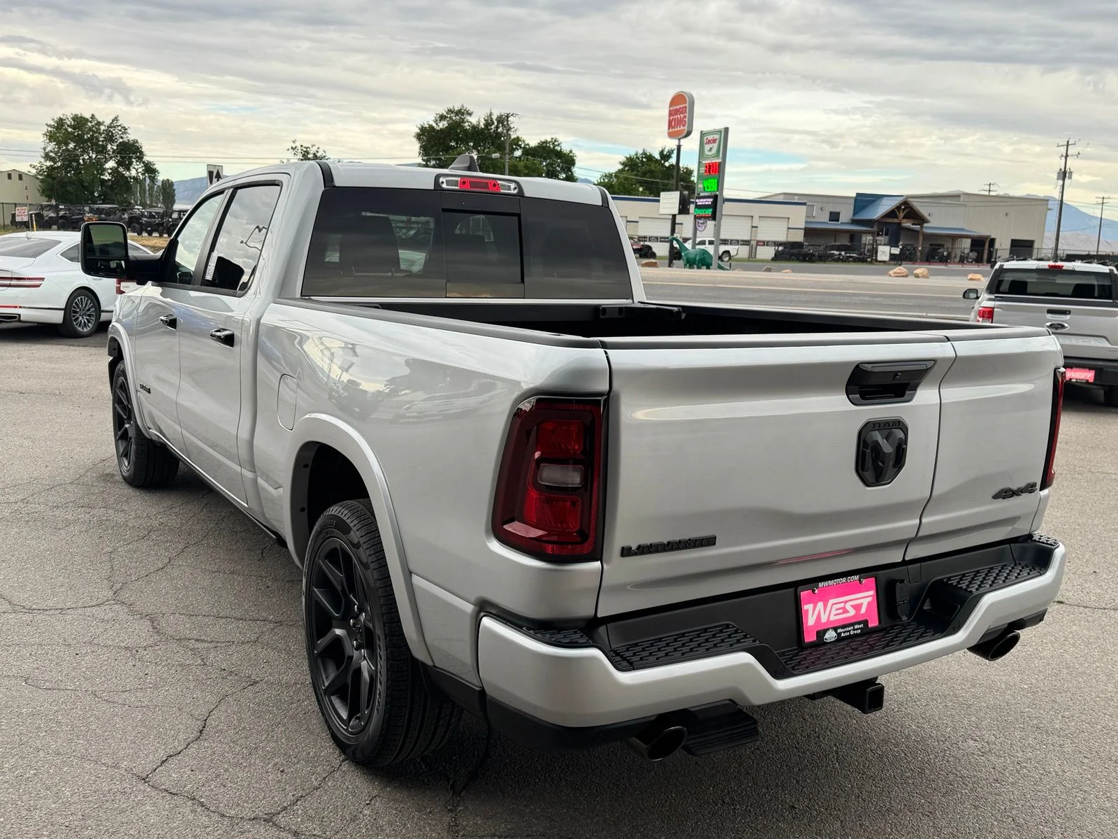 New 2026 Silver Zynith Exterior Paint RAM Laramie image 12