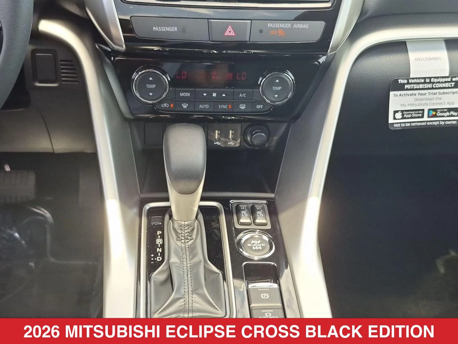 New 2026 Black Mitsubishi SE 1.5T S-AWC image 24