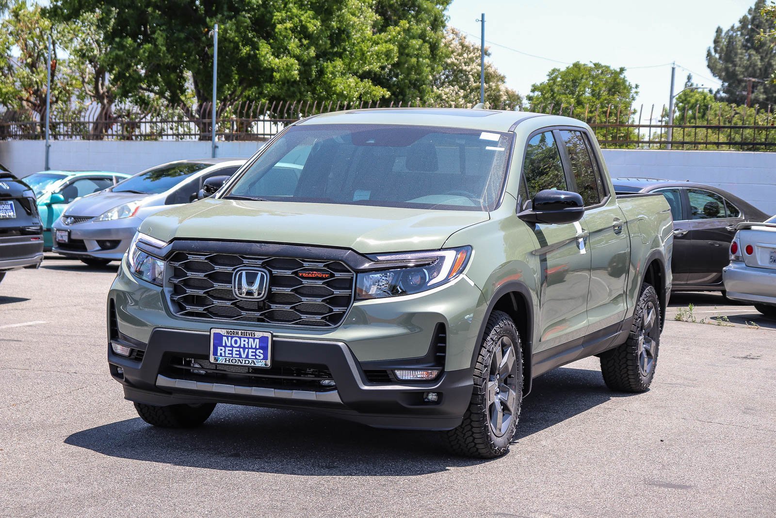 New 2026 Ash Green Metallic Honda TrailSport AWD image 3