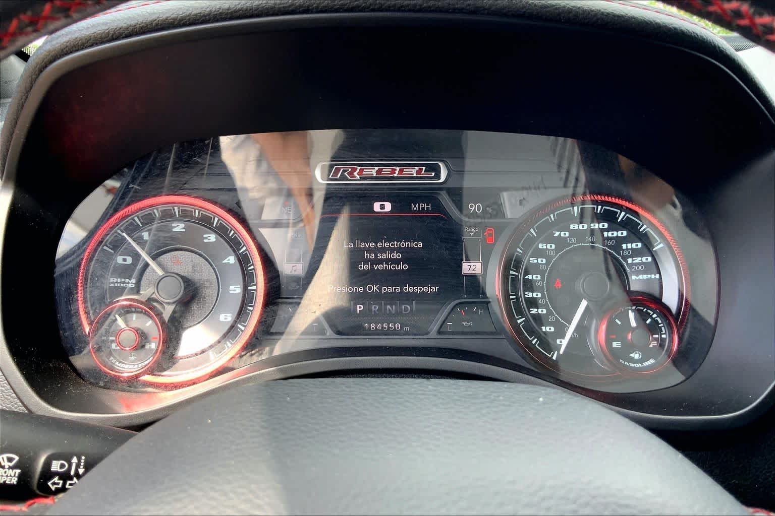 Used 2020 Diamond Black Crystal Pearlcoat Ram Rebel image 24