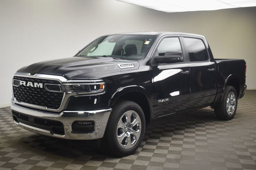 New 2026 Diamond Black Crystal Pearl-Coat Exterior Paint RAM Big Horn/Lone Star image 14