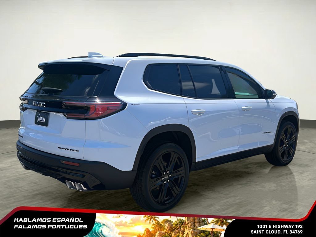 New 2026 Glacier White Tricoat GMC Elevation image 6