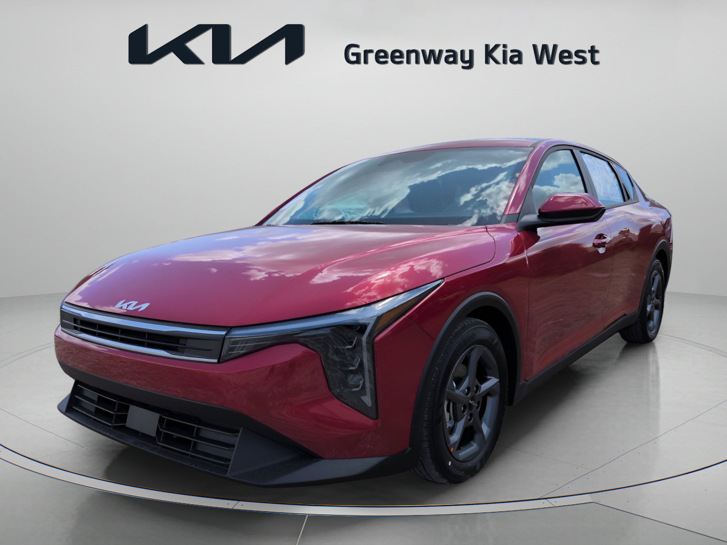 New 2026 Currant Red Kia LXS image 4