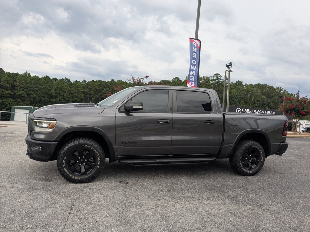 Used 2022 Granite Crystal Metallic Clearcoat Ram Rebel image 8