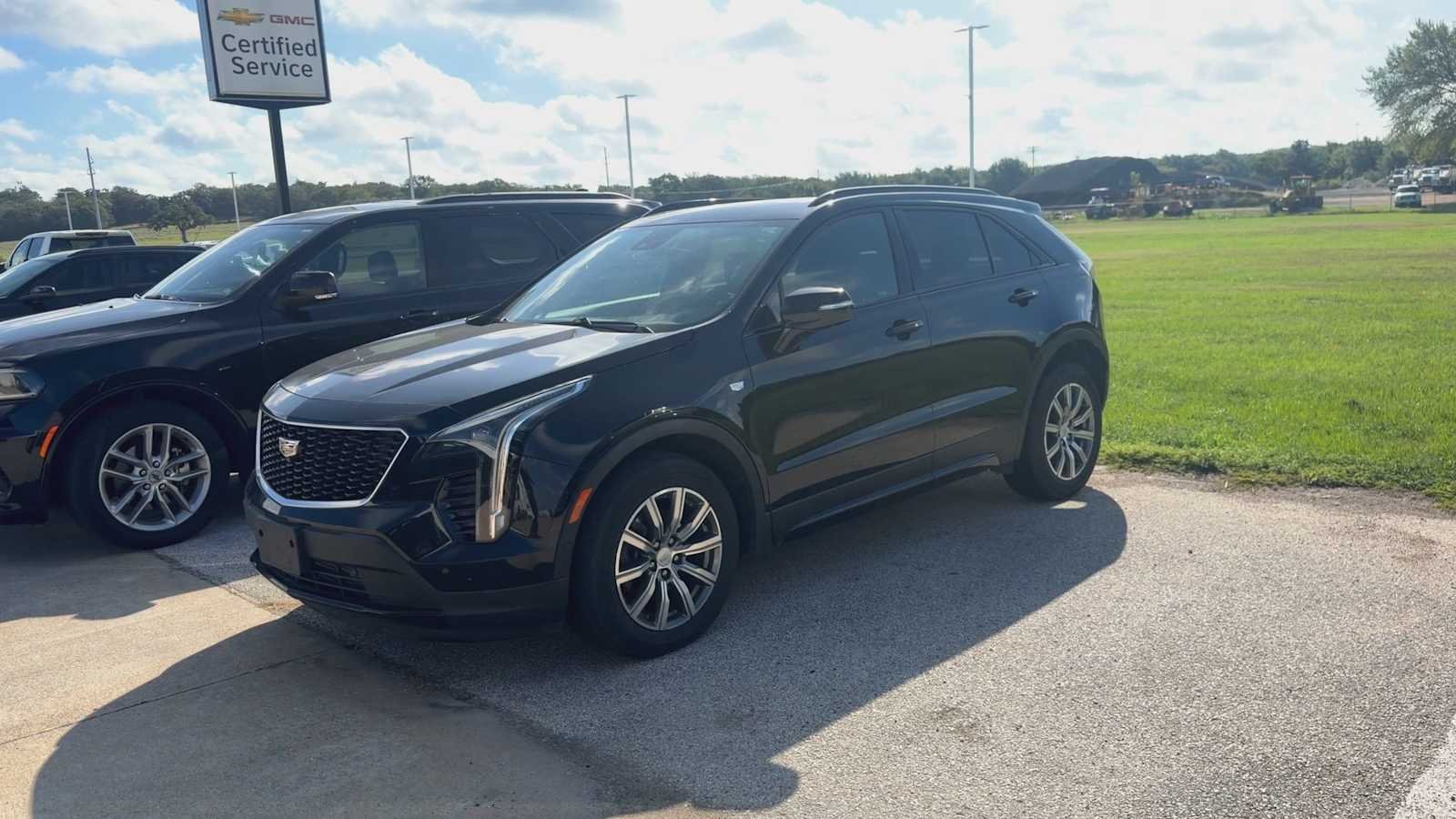 Certified Used 2022 Stellar Black Metallic Cadillac FWD Sport image 9
