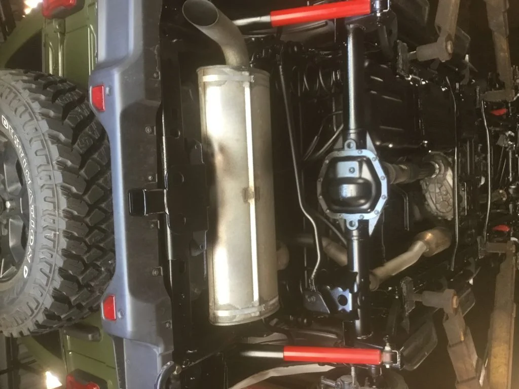 Used 2021 Green Jeep Unlimited Willys image 4