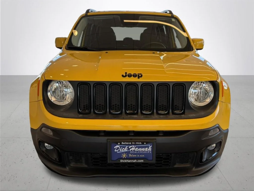 Used 2017 Yellow Jeep Latitude image 3