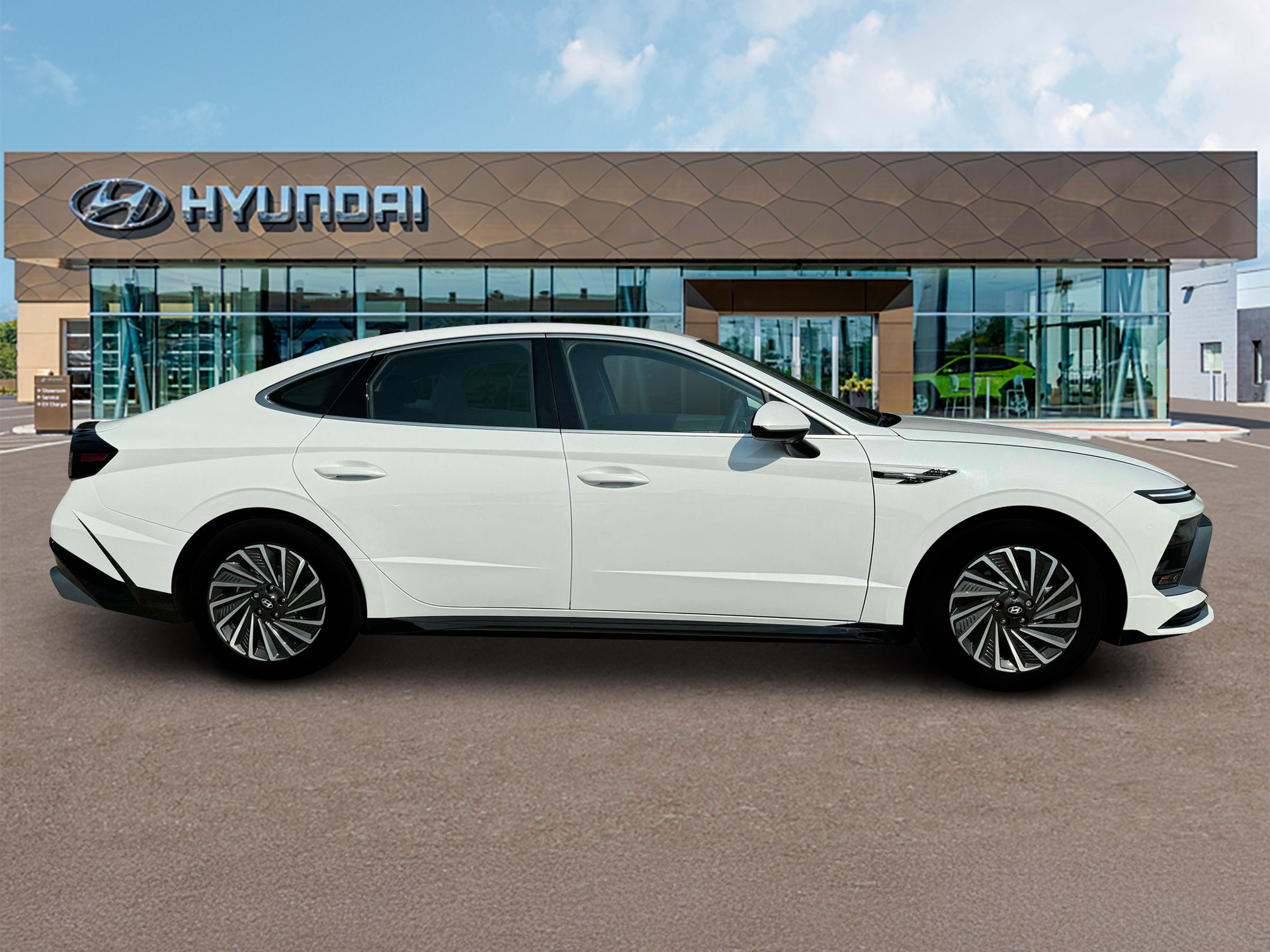New 2025 White Hyundai SEL image 9