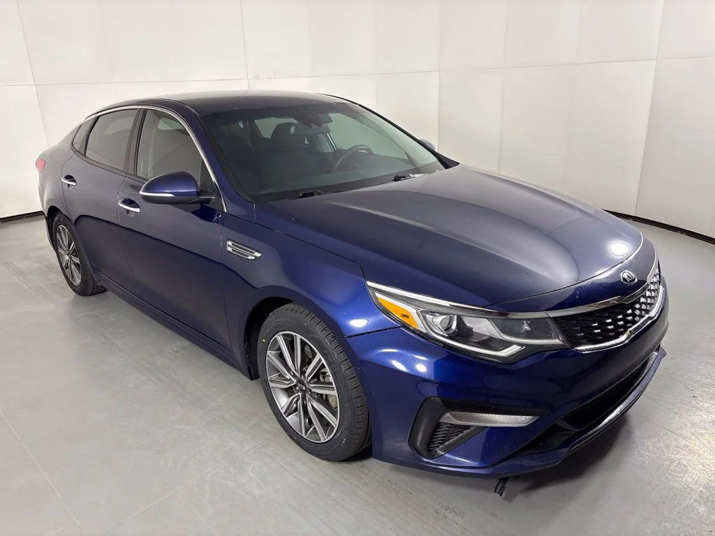 Used 2019 Blue Kia LX image 2