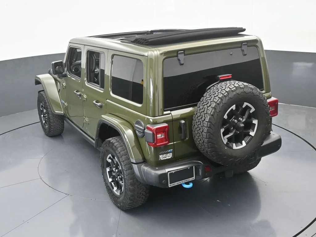 Used 2024 Sarge Green Clearcoat Jeep Rubicon 4xe image 58