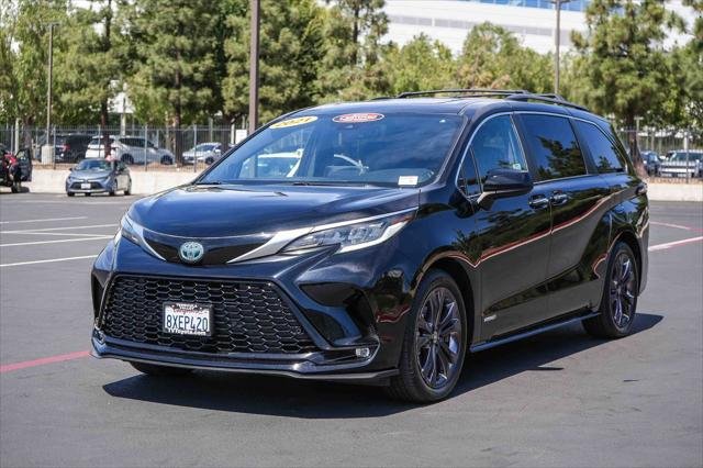 Certified Used 2021 MIDNIGHT BLACK METALLIC Toyota  image 3