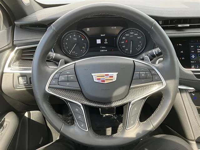Certified Used 2023 Stellar Black Metallic Cadillac Sport image 12