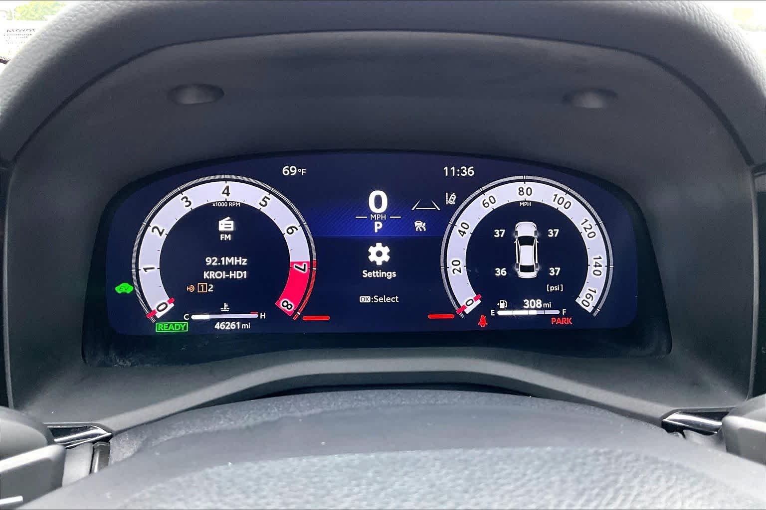 Used 2025 Reservoir Blue Toyota XSE image 25
