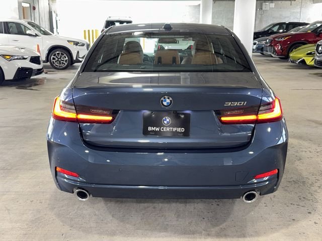 Certified Used 2025 Arctic Race Blue metallic BMW 330i image 7