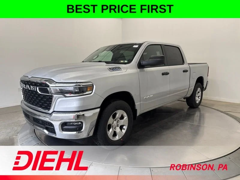 New 2026 Silver Zynith Exterior Paint RAM Big Horn/Lone Star image 3