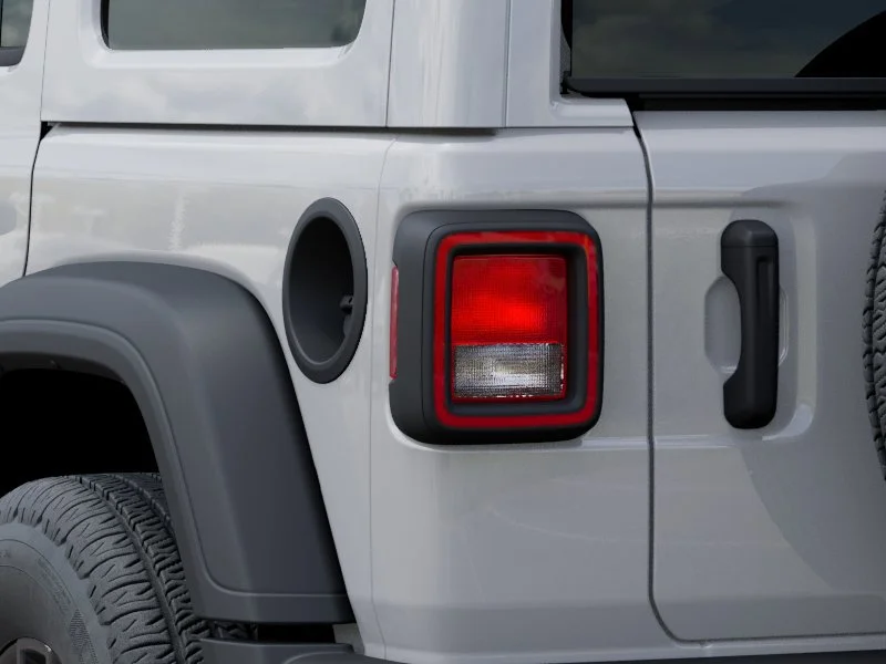 New 2026 Bright White Clear-Coat Exterior Paint Jeep Sport S image 5