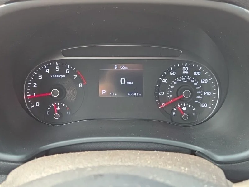 Used 2022 Orange Kia LX image 12