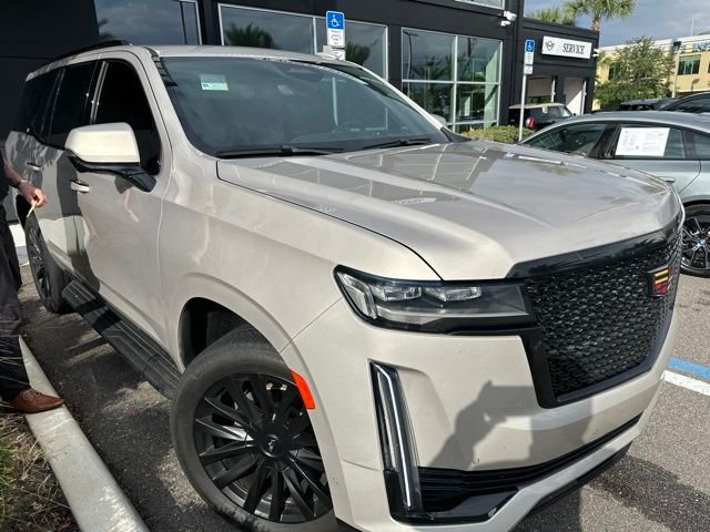 Used 2021 Sandstone Metallic Cadillac Premium Luxury image 2