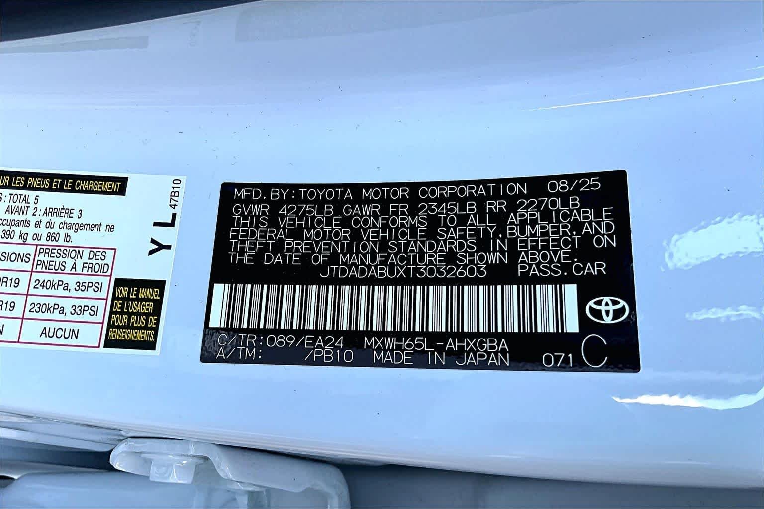 Used 2026 Wind Chill Pearl Toyota Nightshade image 34