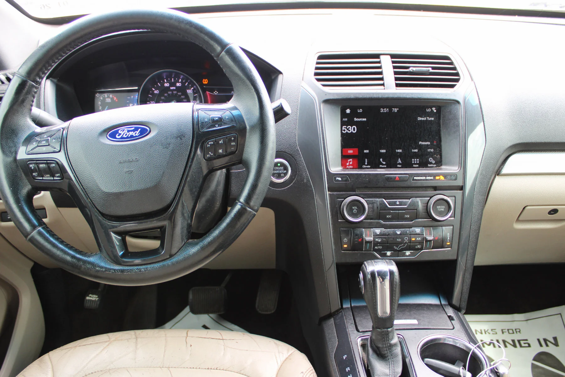 Used 2018 Ford Explorer XLT with VIN 1FM5K7D86JGA02218 for sale in Ferriday, LA