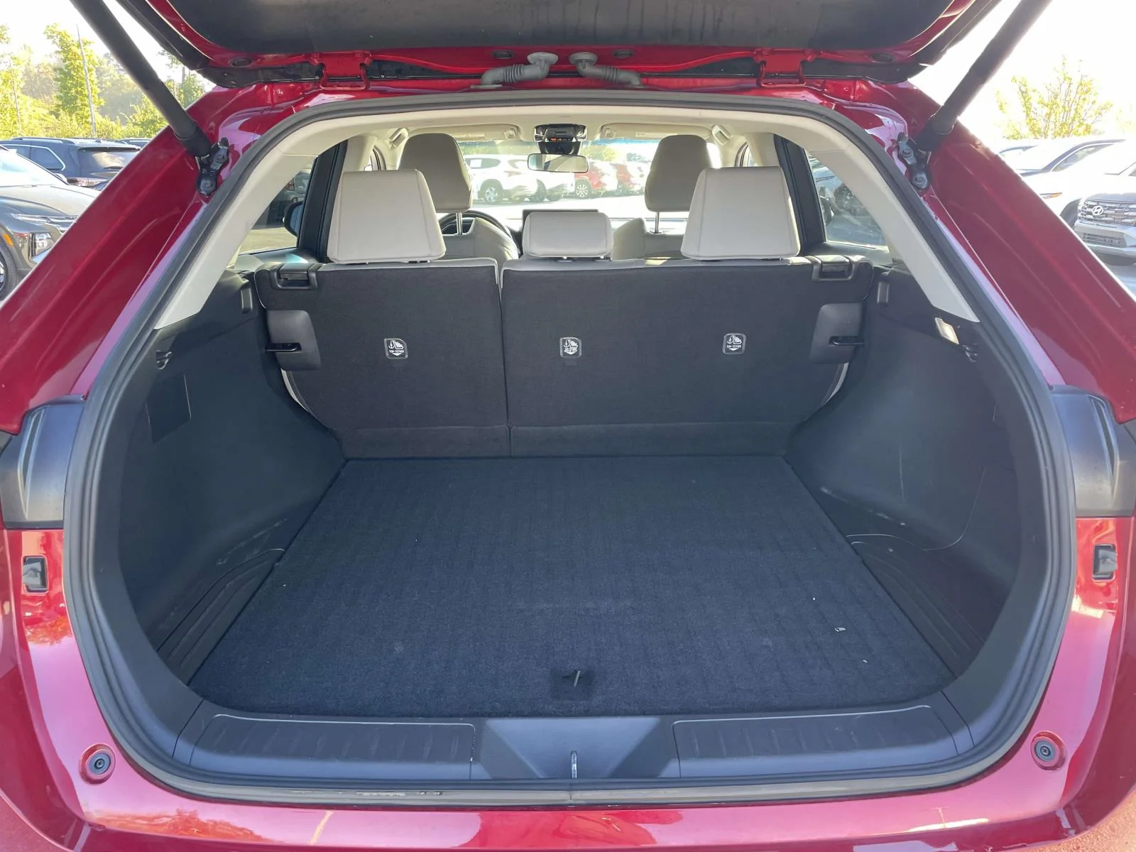 Used 2024 Ruby Flare Pearl Toyota LE image 29