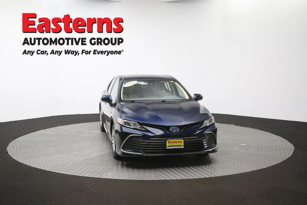 Used 2021 Blue Toyota LE image 50