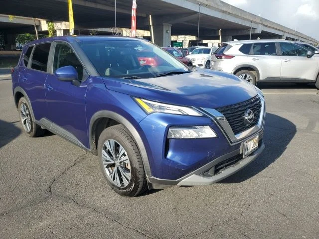 Used 2023 Blue Nissan SV image 7