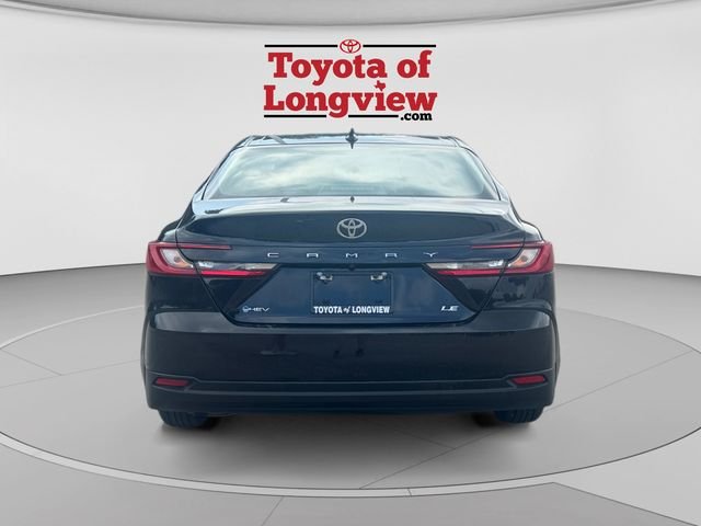 Used 2025 Midnight Black Metallic Toyota LE image 4