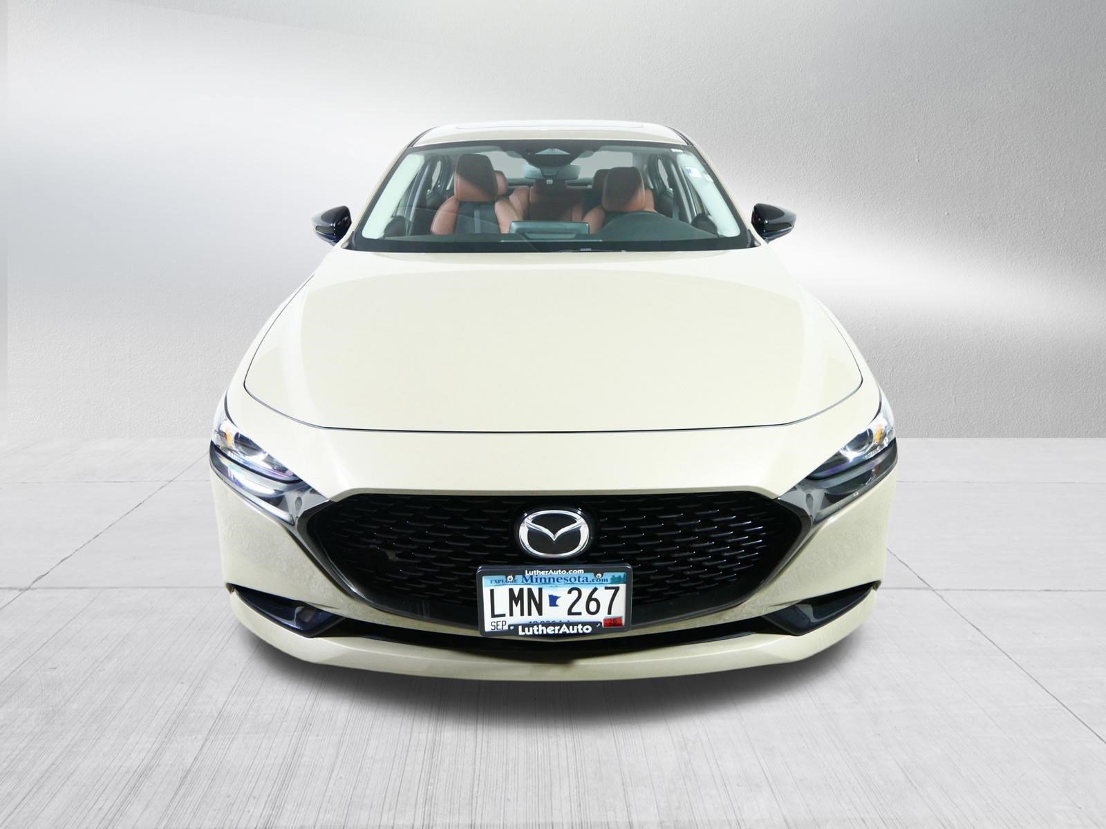 Used 2024 Mazda Mazda3 Carbon Turbo with VIN 3MZBPBXY5RM402017 for sale in Brooklyn Center, Minnesota