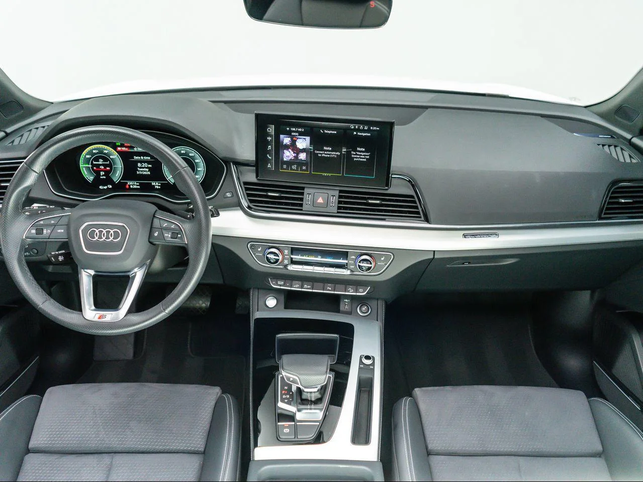 Used 2024 Glacier White Metallic Audi Premium Plus 55 TFSI e S line quattro S tronic image 19
