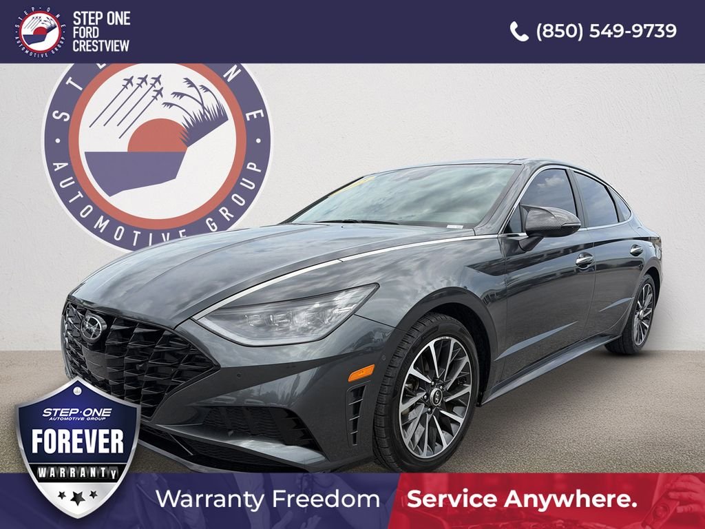 Used 2023 Gray Hyundai Limited image 1