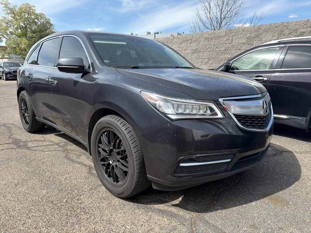 Used 2016 Graphite Luster Metallic Acura w/Tech image 4