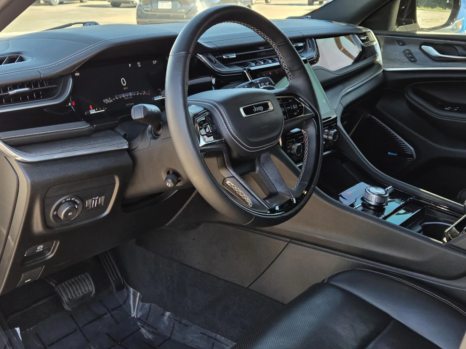 Used 2023 Bright White Clearcoat Jeep Overland image 33