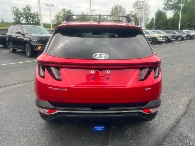 Certified Used 2023 Calypso Red Hyundai SEL image 6
