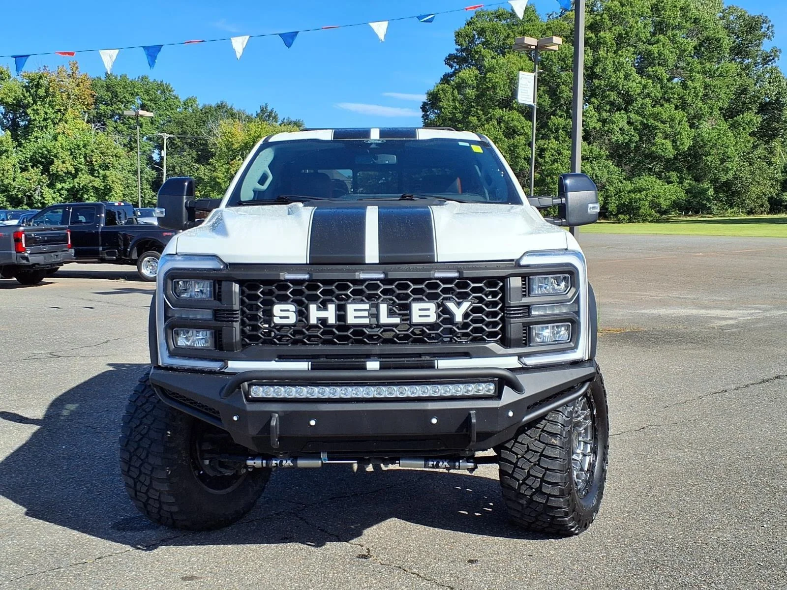 Used 2024 Star White Metallic Tri-Coat Ford LARIAT image 10