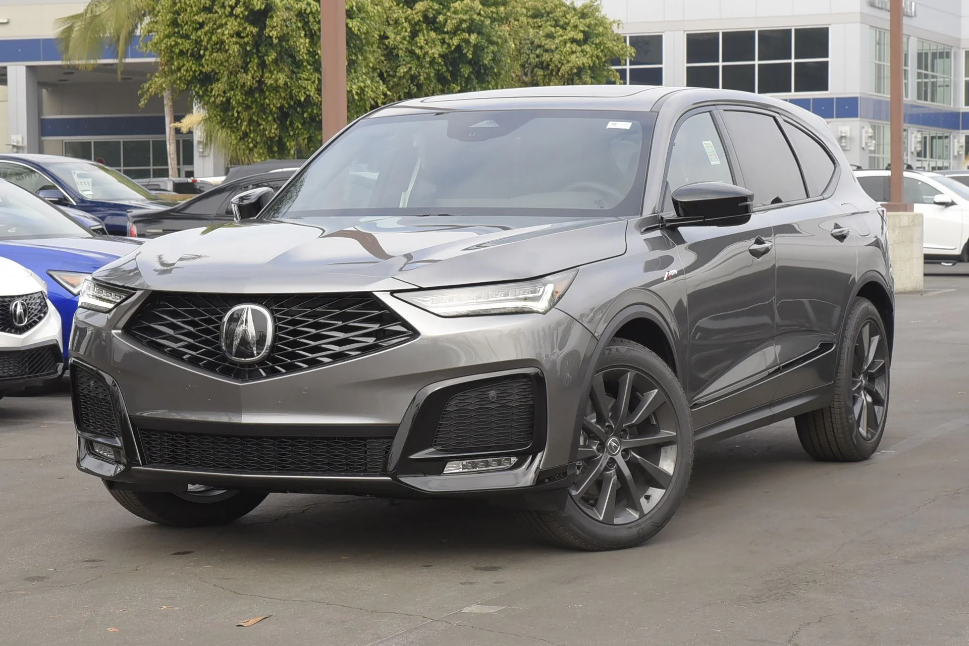 New 2026 Liquid Carbon Metallic Acura SH-AWD A-Spec image 1