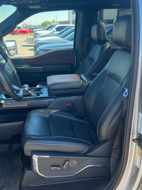 Used 2022 Silver Metallic Ford Lariat image 5